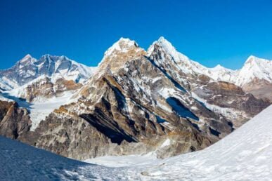 Gipfel im Himalaya
